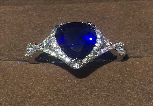 pear cut water drop blue sapphire cz jewelry white gold filled solitaire simulated diamond ring for women exquisite wedding gift s3794973, Slivery;golden
pear cut water drop blue sapphire cz jewelry white gold filled solitaire simulated diamond ring for women exquisite wedding gift s3794973, Slivery;golden
