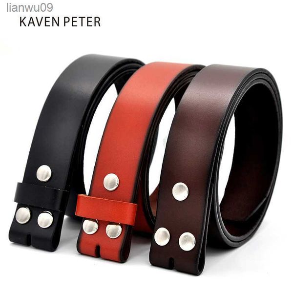 genuine leather belts without buckle for men brand strap vintage jeans cowskin strap with one layer leather 29"42" l230704, Black;brown
genuine leather belts without buckle for men brand strap vintage jeans cowskin strap with one layer leather 29"42" l230704, Black;brown
