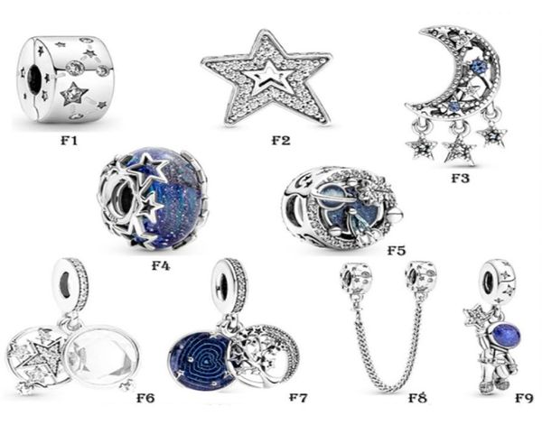 new 925 sterling silver fit charms bracelets blue stars moon magic night sky charms for european women wedding original fashion jewelry33250, Golden;silver
new 925 sterling silver fit charms bracelets blue stars moon magic night sky charms for european women wedding original fashion jewelry33250, Golden;silver