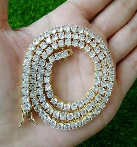 fashion inches 4mm iced out chains necklaces fow men women luxury designer bling diamond necklace gold silver tennis chain jewler8462743
fashion inches 4mm iced out chains necklaces fow men women luxury designer bling diamond necklace gold silver tennis chain jewler8462743