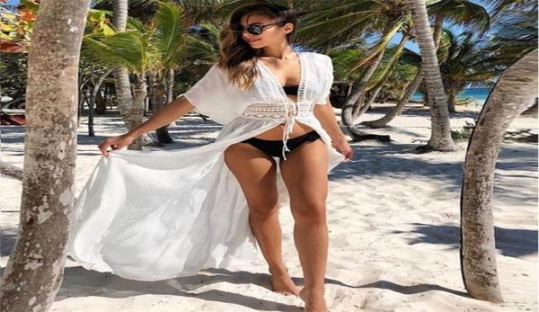 boho white crochet knitted beach cover up dress tunic long pareos bikinis s swim robe plage beachwear 2205245509943, Black;gray
boho white crochet knitted beach cover up dress tunic long pareos bikinis s swim robe plage beachwear 2205245509943, Black;gray