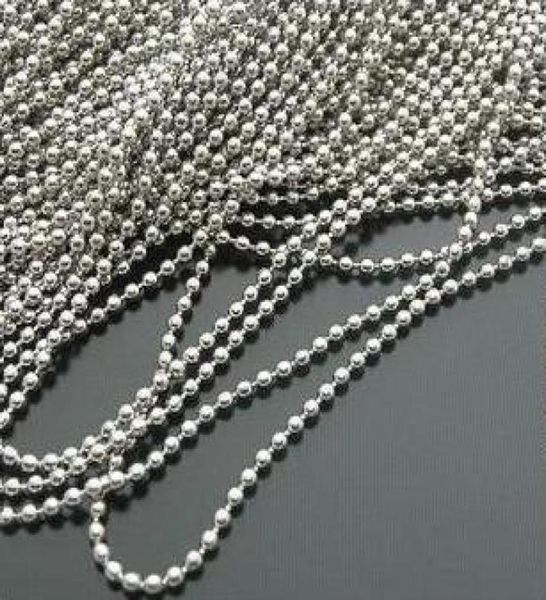 whole 100pcs silver plated alloy dog tags ball chain necklaces 2 4mm bead stainless bead chain dog tags fg12830990
whole 100pcs silver plated alloy dog tags ball chain necklaces 2 4mm bead stainless bead chain dog tags fg12830990