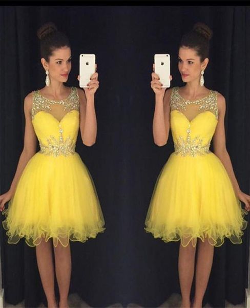 rhinestone yellow cocktail dresses 8th grade short prom dress crystal homecoming dress sheer neck mini graduation party dress cust1741148, Blue;pink
rhinestone yellow cocktail dresses 8th grade short prom dress crystal homecoming dress sheer neck mini graduation party dress cust1741148, Blue;pink