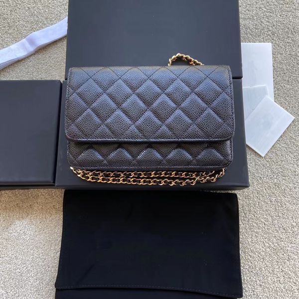 10a upgraded magnetic hasp metal zip handles chip authentication mini caviar sheepskin womens chain wallets with box purses shoulder bag cro, Red;black
10a upgraded magnetic hasp metal zip handles chip authentication mini caviar sheepskin womens chain wallets with box purses shoulder bag cro, Red;black