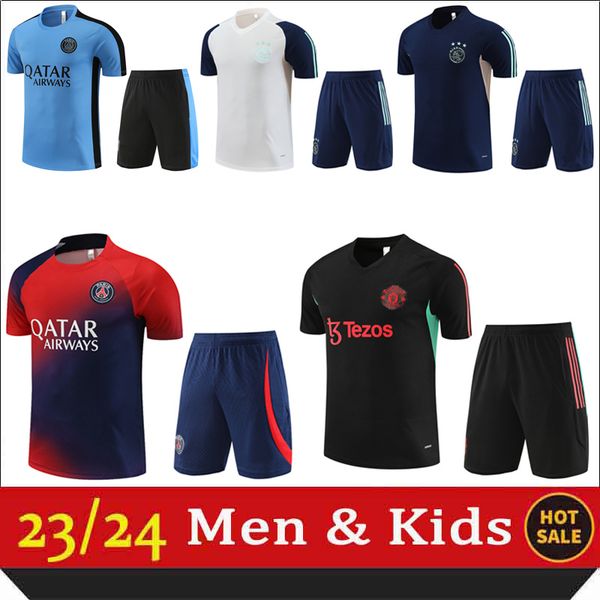 23/24 psgs training suit 23/24 mbappe men and kids children training jersey short sleeve soccer jersey changdal boys' soccer jersey, Gray
23/24 psgs training suit 23/24 mbappe men and kids children training jersey short sleeve soccer jersey changdal boys' soccer jersey, Gray