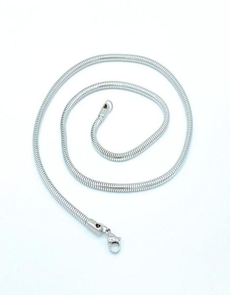 2021 1.2mm 1.5mm 2mm 2.4mm 3.2mm stainless steel bone chains for pendant necklaces fashion men's party jewelry2313756, Silver
2021 1.2mm 1.5mm 2mm 2.4mm 3.2mm stainless steel bone chains for pendant necklaces fashion men's party jewelry2313756, Silver