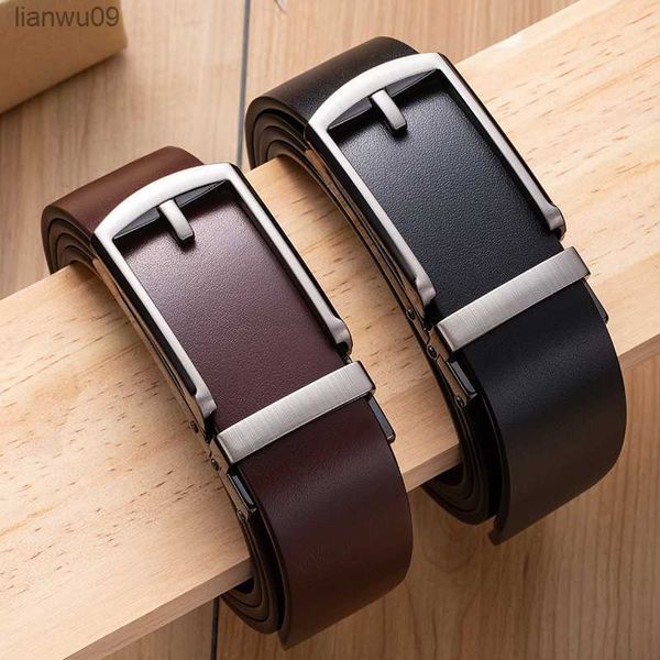 new leather belt men designer belts men cinturones hombre ceinture homme cinto strap 35cm automatic buckle belt l230704, Black;brown
new leather belt men designer belts men cinturones hombre ceinture homme cinto strap 35cm automatic buckle belt l230704, Black;brown