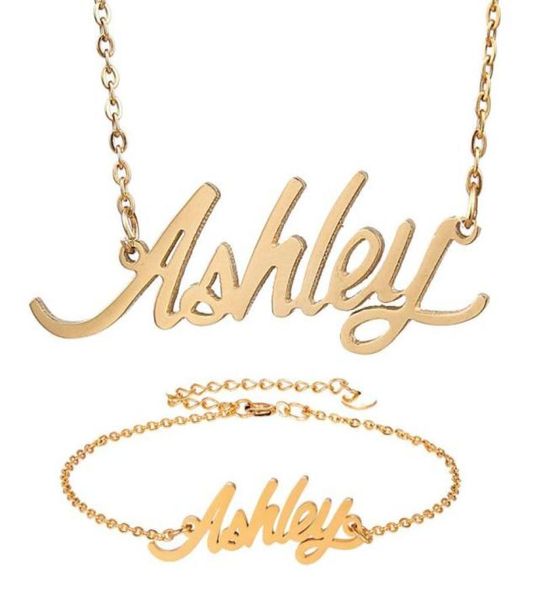 earrings necklace fashion stainless steel name bracelet set quot ashley script letter gold choker chain pendant nameplate gi4387552, Silver
earrings necklace fashion stainless steel name bracelet set quot ashley script letter gold choker chain pendant nameplate gi4387552, Silver