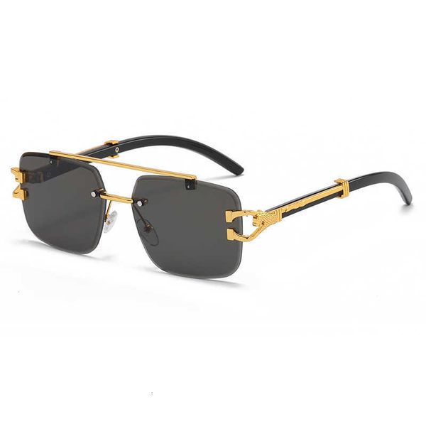 fashion carti sunglasses 2023 new leopard head mirror leg double beam frameless trimmed sunglasses sunscreen gradient metal with logo box, White;black
fashion carti sunglasses 2023 new leopard head mirror leg double beam frameless trimmed sunglasses sunscreen gradient metal with logo box, White;black