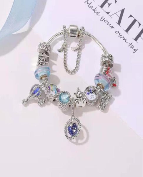 1721cm air balloon charms bracelets souvenir bracelet globe and unicorn beads as gift diy jewelry pink and blue accessories9375608, Golden;silver
1721cm air balloon charms bracelets souvenir bracelet globe and unicorn beads as gift diy jewelry pink and blue accessories9375608, Golden;silver