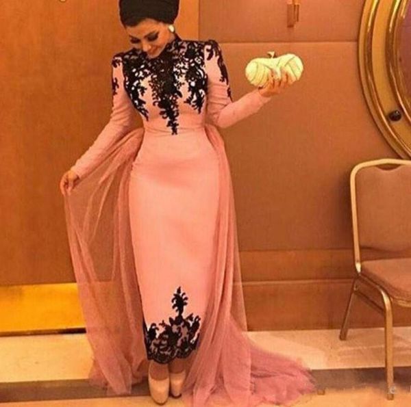formal muslim evening dresses 2016 high neck long sleeves detachable train overskirt ankle length arabic country prom dressess par2076814, Black;red
formal muslim evening dresses 2016 high neck long sleeves detachable train overskirt ankle length arabic country prom dressess par2076814, Black;red