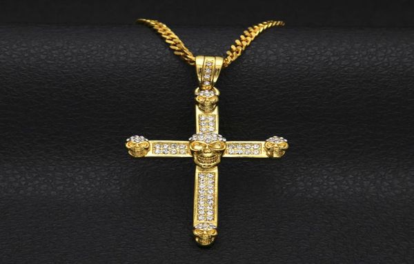 personality men hiphop necklace fashion jewelry crystal skull cross pendants necklaces chokers gothic punk party gifts for men nl8645953, Silver
personality men hiphop necklace fashion jewelry crystal skull cross pendants necklaces chokers gothic punk party gifts for men nl8645953, Silver
