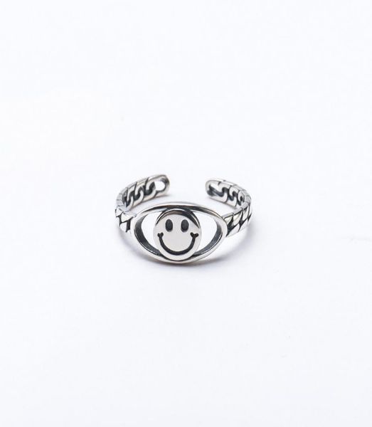 real s925 full body sterling sliver ring adjustable opening mouth simple elegant smile face design sliver rings female ladies fing8467821, Silver
real s925 full body sterling sliver ring adjustable opening mouth simple elegant smile face design sliver rings female ladies fing8467821, Silver