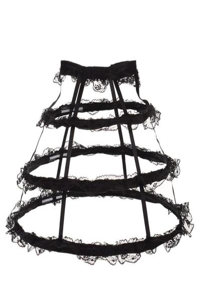 women ruffled lace crinoline cage petticoat bustle lolita skirt pannier underskirt for carnival party whiteblack2404022, Silver
women ruffled lace crinoline cage petticoat bustle lolita skirt pannier underskirt for carnival party whiteblack2404022, Silver