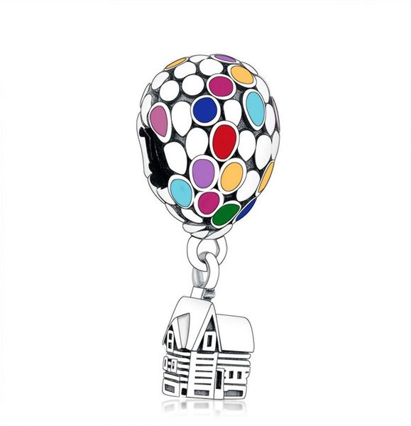 authentic 925 sterling silver up house balloons dangle charms pendant beads fit brand charm bracelet diy jewelry4459530, Black
authentic 925 sterling silver up house balloons dangle charms pendant beads fit brand charm bracelet diy jewelry4459530, Black