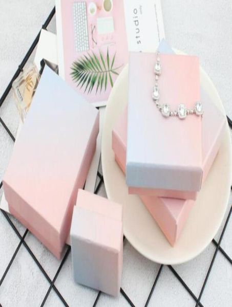 new ins fashion pink blue gradient jewelry packing box ring necklace bracelet receiving gift multipurpose packing box wl6651880865, Black;white
new ins fashion pink blue gradient jewelry packing box ring necklace bracelet receiving gift multipurpose packing box wl6651880865, Black;white