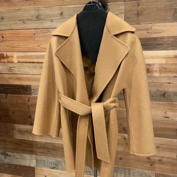 mara double sided cashmere coat water ripple woolen overcoat designer brand luxury women windbreaker long bathrobe cardigan jacket, Black
mara double sided cashmere coat water ripple woolen overcoat designer brand luxury women windbreaker long bathrobe cardigan jacket, Black
