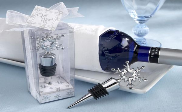 10pcs icicle snowflake wine bottle ser with gift box bridal shower wedding favors party christmas gift2356894, Black
10pcs icicle snowflake wine bottle ser with gift box bridal shower wedding favors party christmas gift2356894, Black