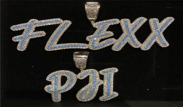 az custom name necklaces iced out blue zircon name pendant charm for men women gold silver color cubic zirconia with rope chain g6246137
az custom name necklaces iced out blue zircon name pendant charm for men women gold silver color cubic zirconia with rope chain g6246137