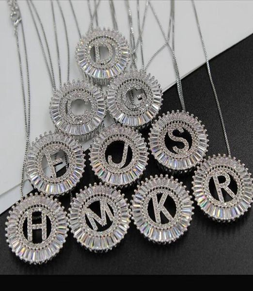copper round zircon 26 letters initial letter necklace charm tibetan silver name square rhinestones women girls choker pendant 054364
copper round zircon 26 letters initial letter necklace charm tibetan silver name square rhinestones women girls choker pendant 054364