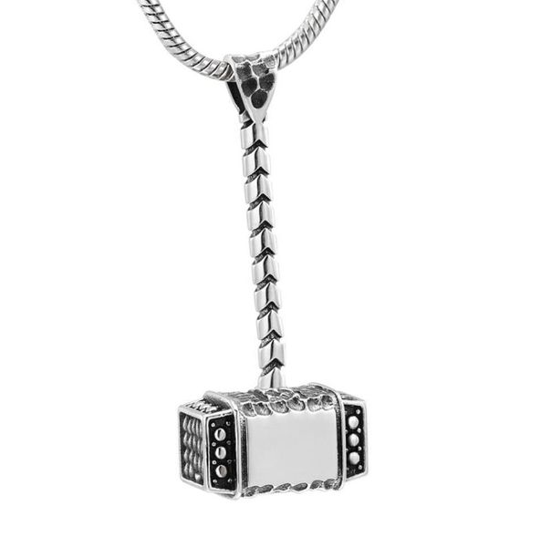 zzl039 hammer shape cremation pendant funeral urns keepsake jewelry for ashes men women gifts necklace1492356, Silver
zzl039 hammer shape cremation pendant funeral urns keepsake jewelry for ashes men women gifts necklace1492356, Silver