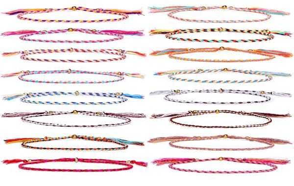 new fashion handmade 4 mixed color cotton rope woven vsco girl lucky friendship bracelet rainbow boho copper bead anklet for women7892645, Black
new fashion handmade 4 mixed color cotton rope woven vsco girl lucky friendship bracelet rainbow boho copper bead anklet for women7892645, Black