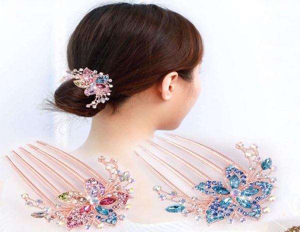 elegant flower hair accessories women comb rhinestone crystal clips stylish lady bride wedding party headdress9137000, Silver
elegant flower hair accessories women comb rhinestone crystal clips stylish lady bride wedding party headdress9137000, Silver