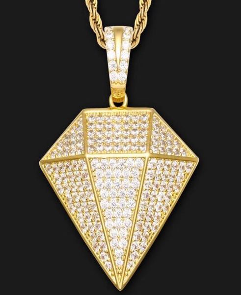 bling big zircon stereoscopic triangle shape pendant necklace men iced out chain geometric hip hop jewelry chains7433622, Silver
bling big zircon stereoscopic triangle shape pendant necklace men iced out chain geometric hip hop jewelry chains7433622, Silver