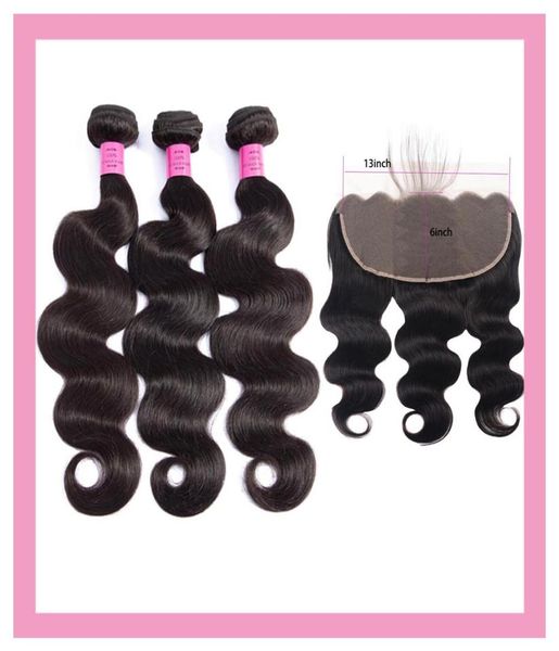 brazilian virgin hair 3 bundles with 13x6 lace frontal pre plucked body wave hair extensions 4pcs remy human hair wefts with5519634, Black;brown
brazilian virgin hair 3 bundles with 13x6 lace frontal pre plucked body wave hair extensions 4pcs remy human hair wefts with5519634, Black;brown