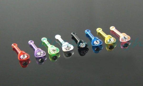 new arrival uv acrylic heart nose studs nose piercing nose rings fashion body jewelry promotional4476574, Silver
new arrival uv acrylic heart nose studs nose piercing nose rings fashion body jewelry promotional4476574, Silver