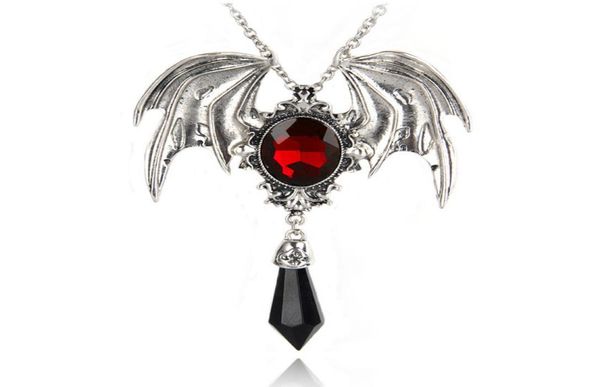 vintage victorian bat wing gothic crystal pendant necklace sweater chain jewelry halloween gift for teen women men necklaces9992118, Silver
vintage victorian bat wing gothic crystal pendant necklace sweater chain jewelry halloween gift for teen women men necklaces9992118, Silver
