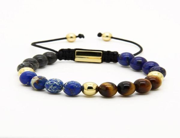 jewelry whole 10pcslot 8mm blue sea sediment stone beads with a grade tiger eye stone energy macrame bracelets6763728, Golden;silver
jewelry whole 10pcslot 8mm blue sea sediment stone beads with a grade tiger eye stone energy macrame bracelets6763728, Golden;silver