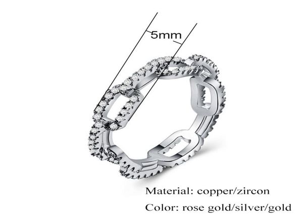 creative chain ladies zircon ring for women silverplated rose gold copper rhinestone ring popular wedding jewelry6392218, Silver
creative chain ladies zircon ring for women silverplated rose gold copper rhinestone ring popular wedding jewelry6392218, Silver