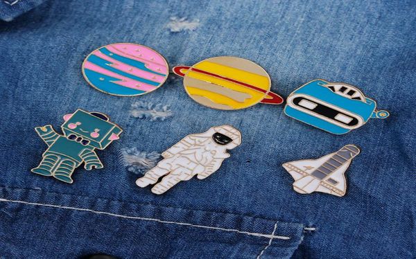 new clothing creative aircraft astronaut robot planet enamel cartoon brooch pin clothes for women kids brooches9296143, Gray
new clothing creative aircraft astronaut robot planet enamel cartoon brooch pin clothes for women kids brooches9296143, Gray