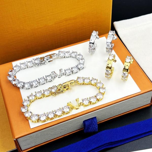 fashion tennis bracelets designer for women love bangle set with diamonds 18k gold plated bracelet jewelry set holiday gifts, Golden;silver
fashion tennis bracelets designer for women love bangle set with diamonds 18k gold plated bracelet jewelry set holiday gifts, Golden;silver