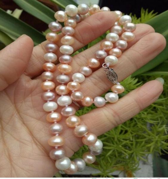 buy pearl jewelry 78mm south sea white pink purple multicolor pearl necklace 18quot 14k5190419, Black
buy pearl jewelry 78mm south sea white pink purple multicolor pearl necklace 18quot 14k5190419, Black
