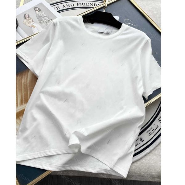 23ss tee womens t-shirt womens designer clothing round neck cotton new drilling letter simple short sleeve t-shirt womens clothes a1, White
23ss tee womens t-shirt womens designer clothing round neck cotton new drilling letter simple short sleeve t-shirt womens clothes a1, White
