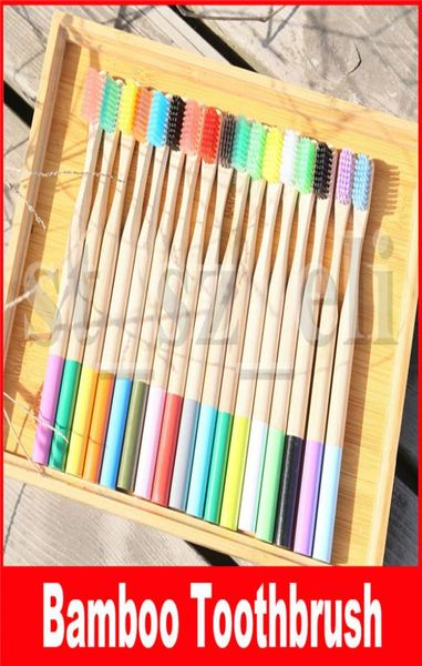 rainbow bamboo toothbrush 17 colors round bamboo handle black bristle tandenborstel wooden handle low carbon toothbrush6511298
rainbow bamboo toothbrush 17 colors round bamboo handle black bristle tandenborstel wooden handle low carbon toothbrush6511298