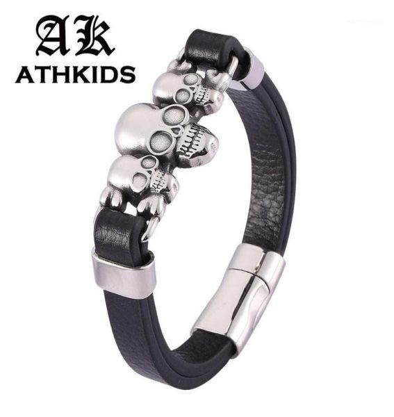personality jewelry stainless steel black leather bracelet men magnet clasp punk male wrist band gifts pd047613211064, Golden;silver
personality jewelry stainless steel black leather bracelet men magnet clasp punk male wrist band gifts pd047613211064, Golden;silver