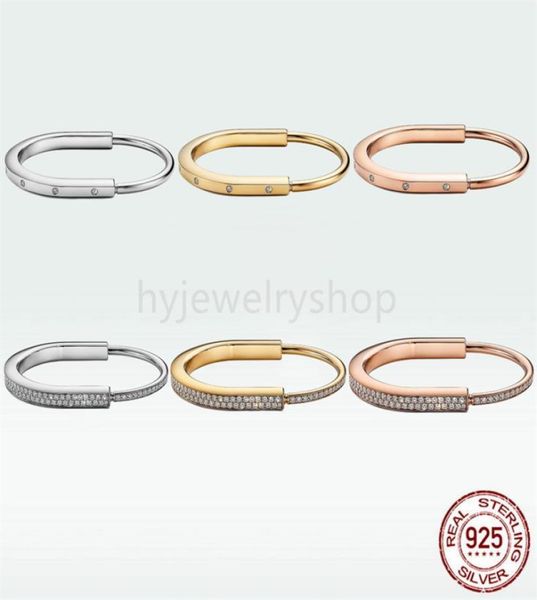 tif designer lock bangle bracelet pave diamond 925 sterlling silver jewelry rose gold 18k gold classic fashion for men women luxur2014300, Black
tif designer lock bangle bracelet pave diamond 925 sterlling silver jewelry rose gold 18k gold classic fashion for men women luxur2014300, Black