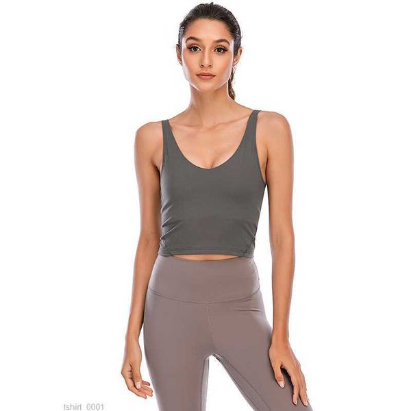 lu u type back align tank gym clothes women casual running nude tight sports bra fitness beautiful underwear vest shirt i719, White
lu u type back align tank gym clothes women casual running nude tight sports bra fitness beautiful underwear vest shirt i719, White