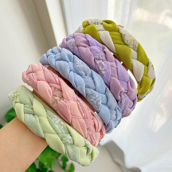 new fashion women's hair accessories fresh light color turban flower braided headband casual autumn hairband, Slivery;white
new fashion women's hair accessories fresh light color turban flower braided headband casual autumn hairband, Slivery;white