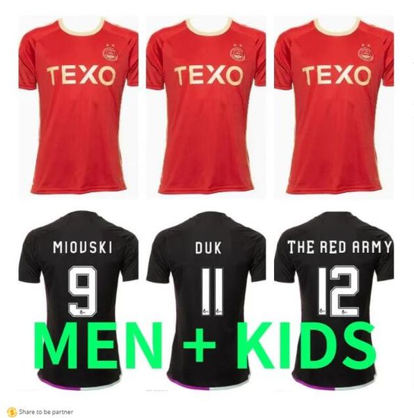 23 24 aberdeen fc soccer jerseys kids kit 2023 2024 football shirts home player version geansaidhean ball coise dubh barron miovski duk rama, Black;yellow
23 24 aberdeen fc soccer jerseys kids kit 2023 2024 football shirts home player version geansaidhean ball coise dubh barron miovski duk rama, Black;yellow
