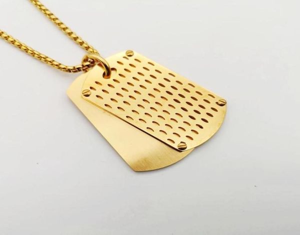 pendant necklaces 2021 ip black 316l stainless steel 2pcs dog tag necklace mens fashion jewelry cara04711320244, Silver
pendant necklaces 2021 ip black 316l stainless steel 2pcs dog tag necklace mens fashion jewelry cara04711320244, Silver