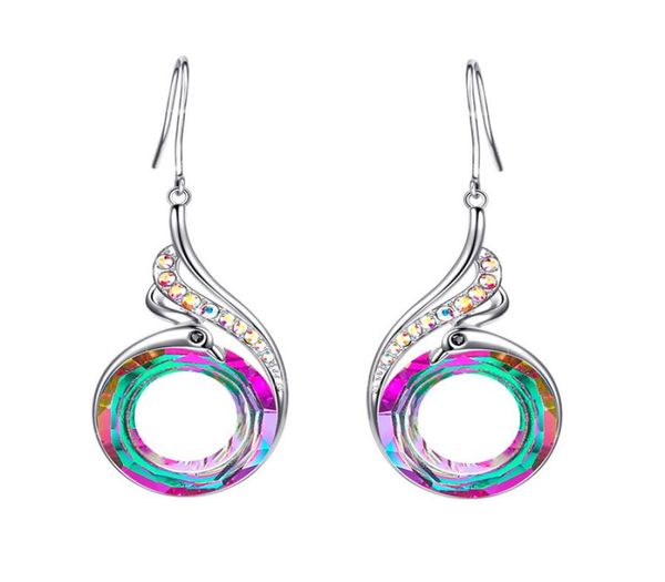 new bohemian ethnic colorful crystal dangle earrings fashion peacock phoenix statement dangle earring daily wedding party jewerly 2096732, Silver
new bohemian ethnic colorful crystal dangle earrings fashion peacock phoenix statement dangle earring daily wedding party jewerly 2096732, Silver