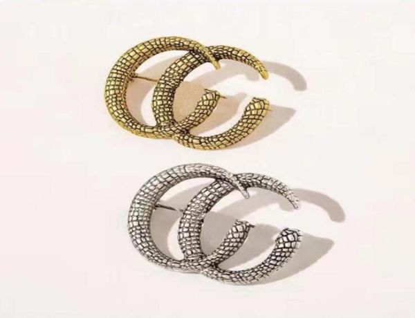 vintage designer brand double letter brooches simple men women old gold silver metal brooch sweater suit brought pin 4154866, Gray
vintage designer brand double letter brooches simple men women old gold silver metal brooch sweater suit brought pin 4154866, Gray