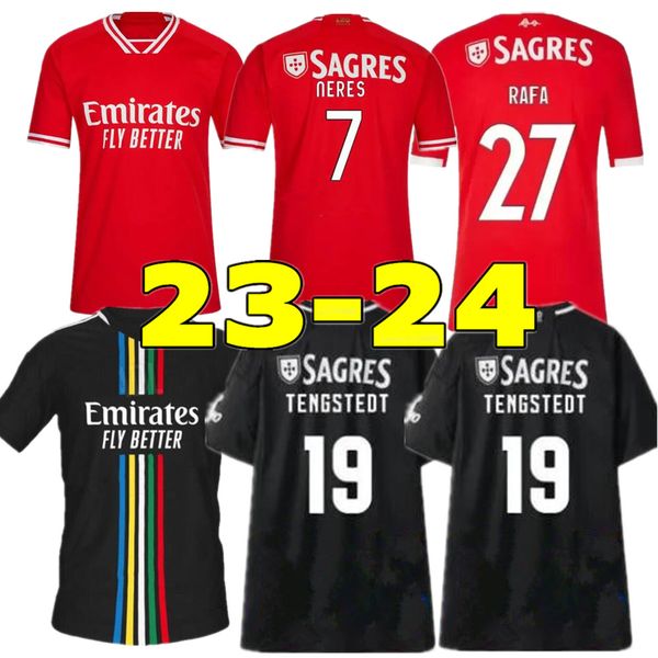 23 24 fans version benfica soccer jerseys seferovic waldschmidt pizzi rafa g.ramos 2023 2024 home away men kids kit football shirts otamendi, Black
23 24 fans version benfica soccer jerseys seferovic waldschmidt pizzi rafa g.ramos 2023 2024 home away men kids kit football shirts otamendi, Black