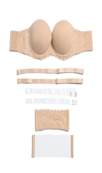 women brassiere lingerie underwire bra silicone push up strapless halter big cup b c dd ddd e f g antislip adjusted bras 2017142463, Red;black
women brassiere lingerie underwire bra silicone push up strapless halter big cup b c dd ddd e f g antislip adjusted bras 2017142463, Red;black