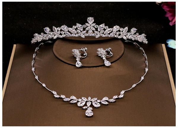 flower crown set wedding accessory trendy zircon tiara necklace rhinestone crown for bride wedding pageant crowns2885030, White
flower crown set wedding accessory trendy zircon tiara necklace rhinestone crown for bride wedding pageant crowns2885030, White