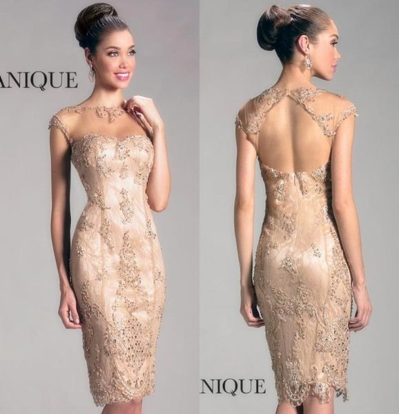 elegant cocktail dresses for women sheath crew sheer cap sleeves lace beading hollow back knee length gold mother party dress6991336, Black
elegant cocktail dresses for women sheath crew sheer cap sleeves lace beading hollow back knee length gold mother party dress6991336, Black